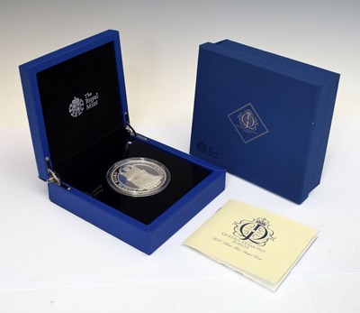 Lot 287 - Elizabeth II 5oz silver proof ten-pound coin, 2012