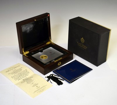 Lot 216 - Niue Island - Elizabeth II 1oz gold proof 'British Trade Dollar' $250 coin, 2018
