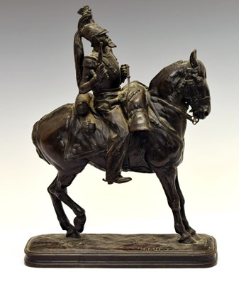 Lot 268 - After Emmanuel Fremiet (1824-1910), Chef Gaulois