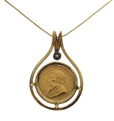 Lot 280 - South African Fine Gold 1/10 Krugerrand, 1990