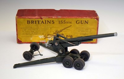 Lot 511 - Britains - Set 2064 155mm Gun, circa 1950s, boxed