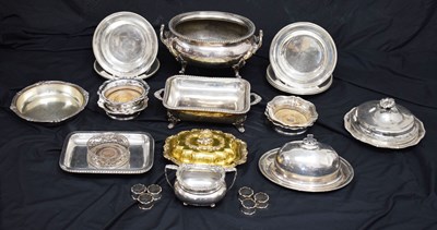 Lot 460 - Quantity of silver plated items