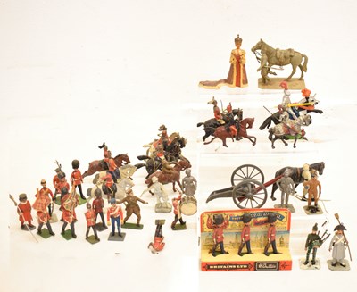 Lot 512 - Collection of Britains and non-branded lead figures