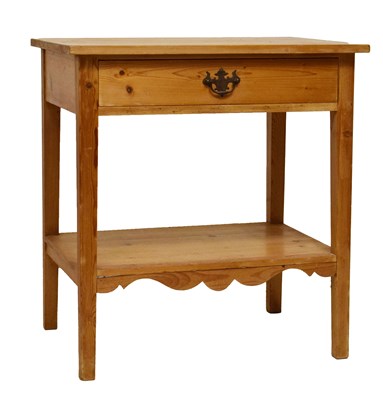 Lot 808 - Pine side table