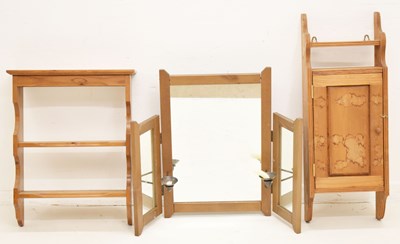 Lot 813 - Collection of pine furniture
