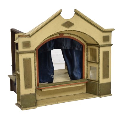 Lot 540 - Wooden Toy Theatre, circa 1930s