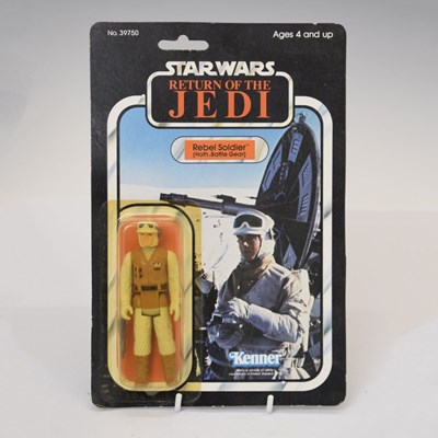 Lot 530 - Star Wars Return of the Jedi 'Rebel Soldier (Hoth Battle Gear)' carded figure