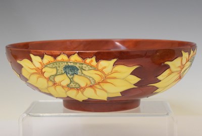 Lot 560 - Moorcroft - Inca Sunflower pattern bowl