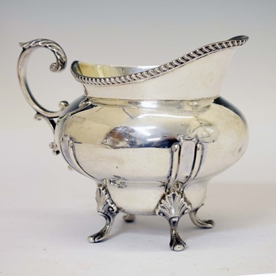 Lot 311 - Victorian silver cream jug