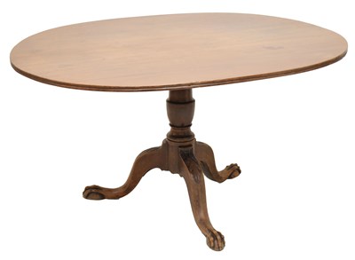 Lot 731 - Late George III mahogany centre or breakfast table circa 1800