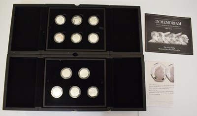 Lot 411 - Isle of Man - Two Elizabeth II silver proof fifty pence coin sets