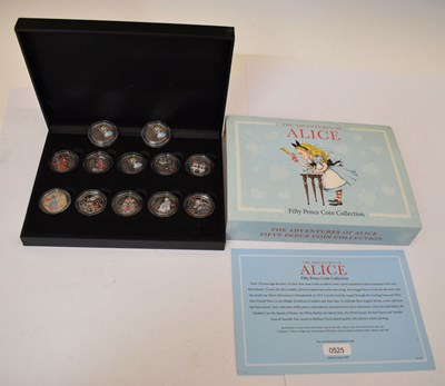 Lot 412 - Isle of Man - Elizabeth II uncirculated 50p collection, 2021