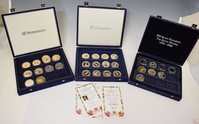 Lot 390 - Collection of Westminster Mint commemoratives, etc
