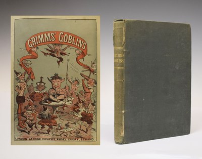 Lot 371 - Grimm (Jakob Ludwig and Wilhelm Carl) and others, 'Grimms' Goblins', first edition, c1861