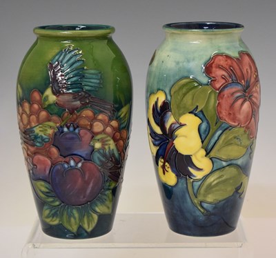 Lot 564 - Moorcroft - Walter Moorcroft vase of shouldered form, etc