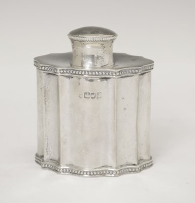 Lot 329 - Late Victorian tea caddy