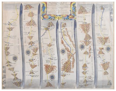 Lot 471 - John Ogilby - 'The Continuation of the road from Chester to Cardiff