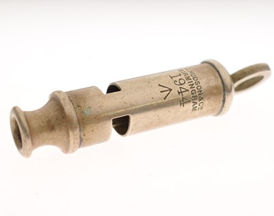 Lot 493 - 1944 J. Hudson And Co Birmingham Military Whistle