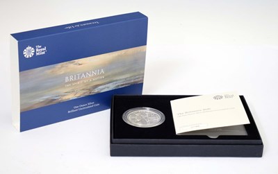 Lot 361 - Elizabeth II silver 1oz uncirculated Britannia coin, 2020