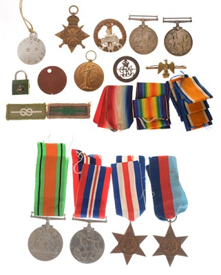 Lot 511 - British First World War medal trio awarded to Lance Corporal. A.F. Cox