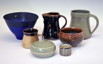 Lot 682 - Studio Pottery - Group of Leach related and other pottery