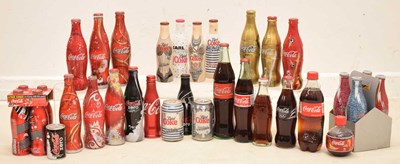 Lot 546 - Collection of Coke Cola coke special editions bottles, etc
