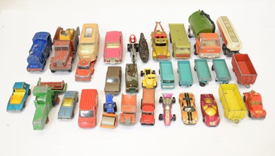 Lot 538 - Collection of playworn diecast model vehicles