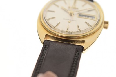 Lot 117 - Omega - Constellation Chronometer gold plated wristwatch, ref. CD 168019