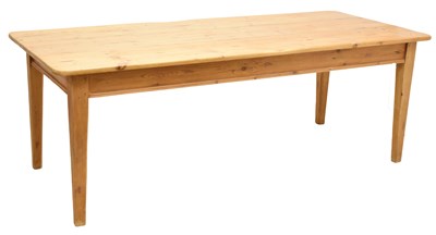 Lot 724 - Large 20th century kitchen table
