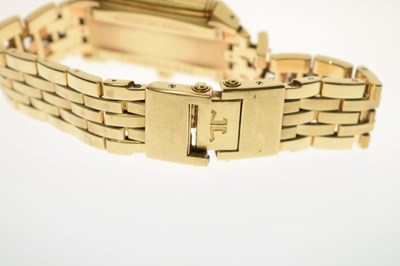 Lot 114 - Jaeger-LeCoultre - Reverso Gran' Sport 18ct gold bracelet watch, ref. 290.110.602