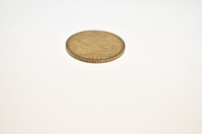 Lot 194 - Queen Victoria gold sovereign, 1889