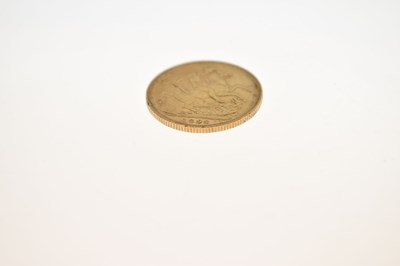 Lot 196 - Queen Victoria gold sovereign, 1898