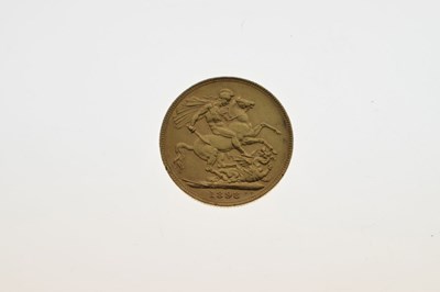 Lot 196 - Queen Victoria gold sovereign, 1898