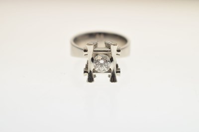 Lot 15 - Marco Oldani for John Rasmussen - Diamond 18ct white gold ring