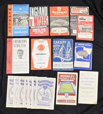 Lot 432 - Collection of 20th century football programmes