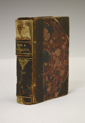 Lot 370 - Jane Austen, 'Sense and Sensibility. A Novel', 1844