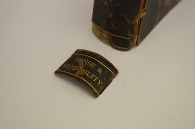 Lot 370 - Jane Austen, 'Sense and Sensibility. A Novel', 1844