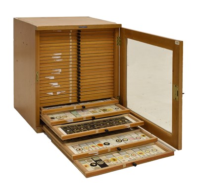 Lot 257 - Collection of approximately 1000 Victorian and later prepared microscope slides