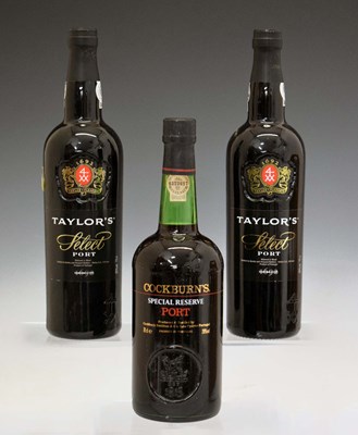 Lot 838 - Three bottles of Ruby Port