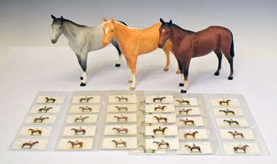 Lot 544 - Beswick - Three second version Bois Roussel horses