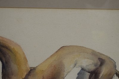 Lot 420 - Edwin Penny (British, 1930-2016) - Watercolour - Stoat