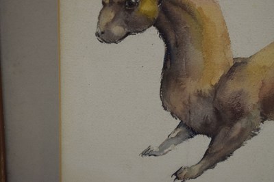 Lot 420 - Edwin Penny (British, 1930-2016) - Watercolour - Stoat