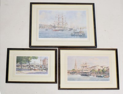 Lot 660 - After Frank Shipsides (1908-2005, 1904 Arts / Bristol Savages) - Three signed prints
