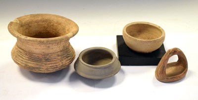 Lot 147 - Antiquities - Small quantity of earthenware vessels