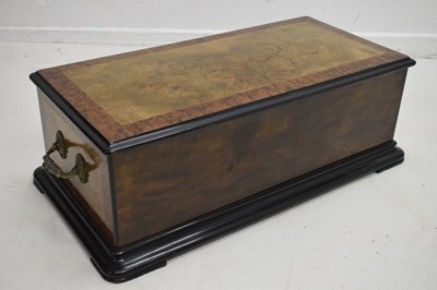 Lot 238 - Nicole Frères, Genève - Late 19th century 'bells and drum in sight' musical box playing sixteen airs