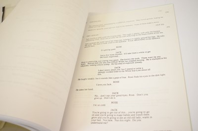 Lot 276 - Titanic (1997) - Autographed movie screenplay
