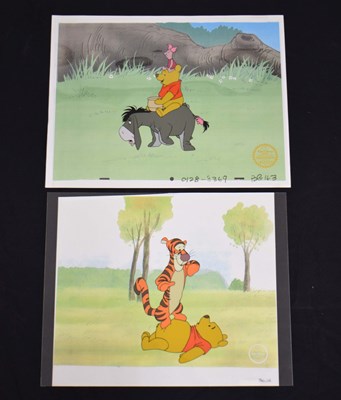 Lot 444 - Winnie the Pooh - Two Walt Disney serigraph cels