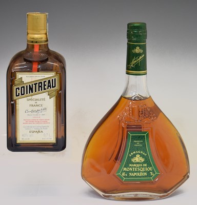 Lot 502 - Marquis de Montesquiou Napoleon Armagnac, and Cointreau