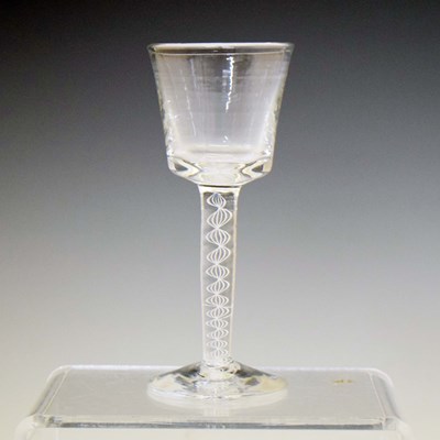 Lot 510 - 18th century-style wine or cordial glass