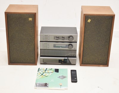 Lot 408 - Quad HiFi sound system and Super Linton speakers
